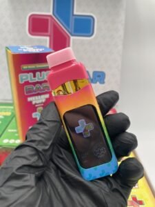 Plus Bars 2G Dual Flavor Disposables vape pen with dual flavor design, premium 2 gram disposable vape device, sleek portable vape