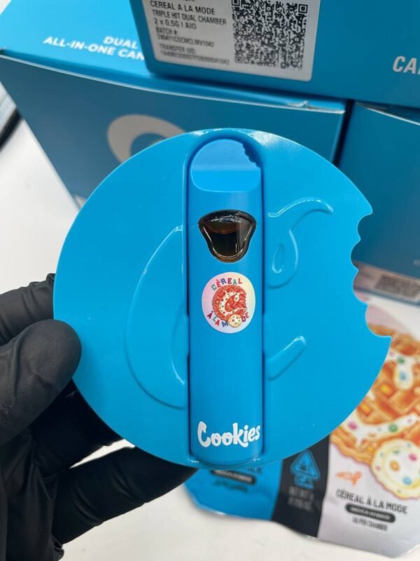 Cookies dual chamber disposabl