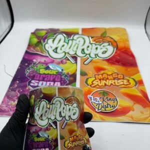 Authentic Lollipops exotic flower