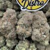 Platinum Kush Indoors premium cannabis flower with dense frosty buds, high THC indica strain, indoor grown top shelf weed