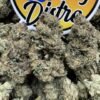 Frosted Pie Weed premium cannabis flower with dense frosty buds, high THC indica strain, sweet dessert flavor exotic weed