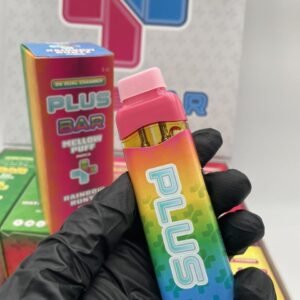 Plus Bars 2G Dual Flavor Disposables vape pen with dual flavor design, premium 2 gram disposable vape device, sleek portable vape