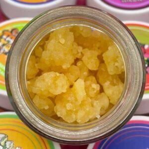 Dab tool with cannabis extract on tip