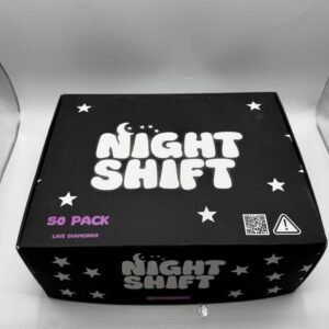 Night Shift 2G Disposable Vape dual flavor device with modern design and premium flavor blend technology