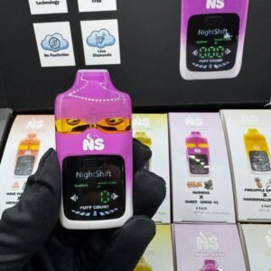 Night Shift 2G Disposable Vape dual flavor device with modern design and premium flavor blend technology