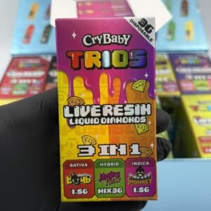 BUY CRYBABY 3G VAPE all new disposable vape device with upgraded hardware and bold new flavor collection