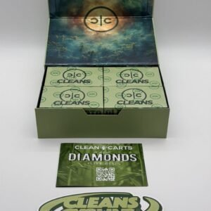 CLEANS CARTS 2GRAM Disposable Vape with rechargeable premium hardware and smooth terpene-rich liquid diamonds plus live resin vapor