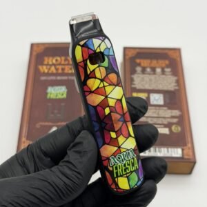Holy Water Live Resin Disposable Vape Rechargeable AIO Device Premium Live Resin Aqua Fresca Papaya Jelly Casa Rose Peach Tree