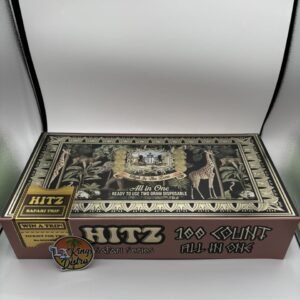 Authentic Hitz 2g Safari Edition disposable vape with premium safari-style packaging
