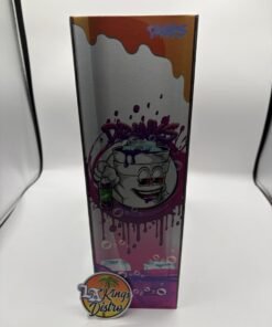 Authentic Dranks 2G disposable vape display box with assorted dual-flavor devices and LA Kings Distro logo