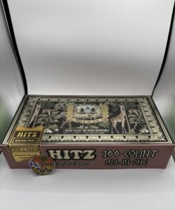 Closed Authentic Hitz 2G Safari Edition master box with wildlife artwork and LA Kings Distro logo