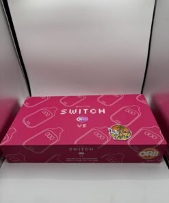 Sealed pink Authentic Boutiq Switch Orb V5 2G Liquid Live Diamonds triple-tank 100-count master box