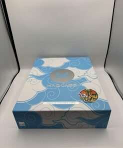 blue-and-white Authentic Mad Labs 2G Disposable 100-pack master case pattern packaging