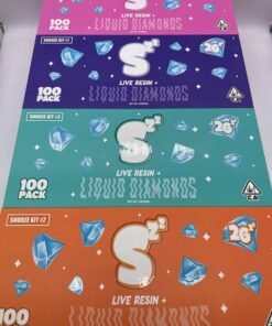 Snooze 2G Disposable Live Resin + Liquid Diamonds 100-pack collection with four Snooze Kit editions and assorted flavors