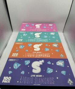 Snooze 2G Disposable Live Resin + Liquid Diamonds 100-pack collection with four Snooze Kit editions and assorted flavors
