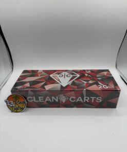 Clean Carts 2G Disposable Red Edition Liquid Diamonds and Live Resin packaging