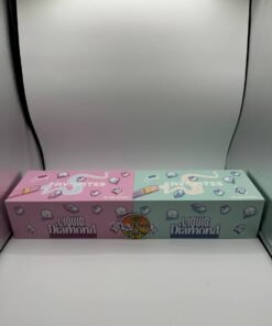 Favorites 2G Liquid Diamond disposable new pink and mint-green packaging