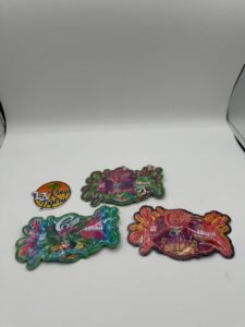 Authentic Cali Plug 500mg edible gummy packages with 10-piece fruit flavor packaging