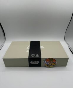 Splitz Diamond Live Resin Edition concentrate box with beige packaging and black diamond live resin band