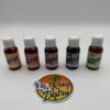 Dank Czar Live Rosin Syrup 200mg bottles in Mango, Strawberry, Fruit Punch, Grape and Watermelon flavors