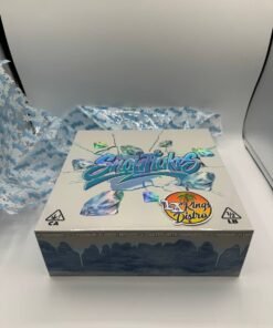 Snowflakes THCA diamond dusted flower 1/2 LB box with premium infused flower coated with diamonds packaging