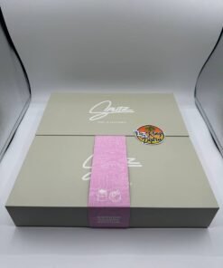 Splitz Broken Hearts Edition premium concentrate box with beige packaging and pink Broken Hearts Edition band
