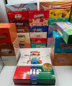 Med Labs 600MG infused edibles assortment with medicated chocolate, cereal, cookie and dessert-style packages