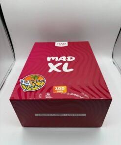 Mad Labs 2G Disposable MAD XL 100-pack box with Liquid Diamonds and Live Resin labeling