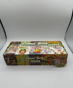 Cereal Bars Minis cannabis-infused chocolate-bar assortment with cereal-inspired flavor packaging