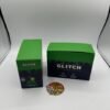 Authentic Glitch Extracts 4G dual chamber disposable Sour Grape packaging with 2G per side