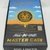 Muha Meds Golden Hour Edition 2G All-In-One 100-unit master case with 10 strains and black gold disposable packaging 2026