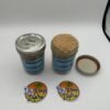 Cat 3 licensed cannabis badder concentrate in glass jars showing creamy golden-tan texture