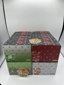 Ruby 1G disposable vape master boxes with assorted Ruby flavors and individual packaged devices
