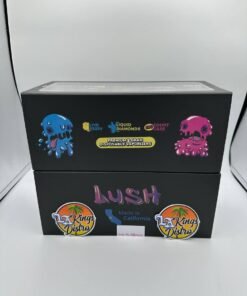 Lush 2 gram disposable vape Live Resin Liquid Diamonds packaging