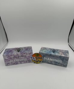 Authentic Clean Carts 2G Liquid Diamonds + Live Resin disposable packaging and devices