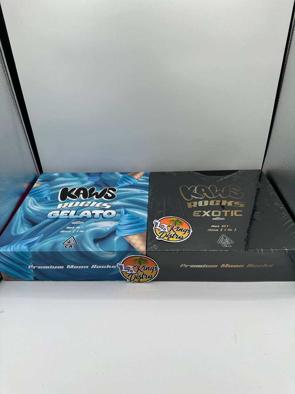 Authentic Kaws Moonrocks Premium Moon Rocks Gelato Edition and Exotic Edition 1 lb boxes Authentic Kaws Moonrocks Premium Moon Rocks Gelato Edition and Exotic Edition 1 lb boxes