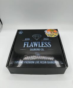 Flawless Diamond Co 1 Pound Premium Live Resin Diamonds black master box