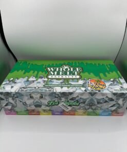 Authentic Whole Melt Extracts 2G Live Diamond disposables 100-count master box with assorted flavors