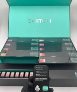 Boutiq Switch V2 2G dual tank Liquid Live Diamonds all-in-one 10-count new black packaging