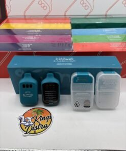 Boutiq Switch GUM 2G triple tank all-in-one vape with Diesel Fuel, Acai Berry and Passion Fruit packaging