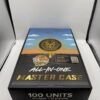 Muha Meds Golden Hour Aloha Passion Rush 2G disposable vape with premium black-and-gold packaging