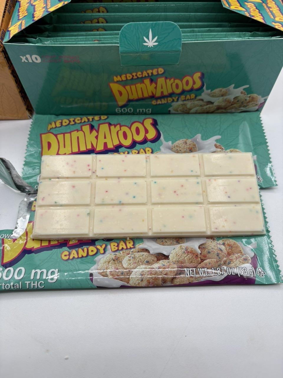 MedLabs edible collection featuring six 600mg chocolate-bar varieties and a 1000mg Nerds Rope box MedLabs edible collection featuring six 600mg chocolate-bar varieties and a 1000mg Nerds Rope box