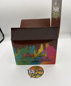 King Highz Snickers chocolate bar with wrappers and 25-pack case