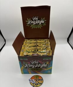 King Highz 2000mg chocolate bars in five packaged varieties