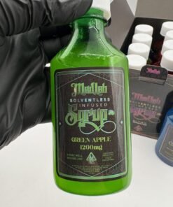 Closed MedLabs solventless infused syrup 1200mg wholesale case