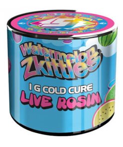 Sluggers Hit 1G Live Rosin vape display box with collectible-character artwork and individually packaged rosin devices